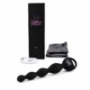 Beaded Vibrating Anal Teaser with box and charging cable