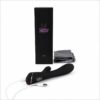 Black Rabbit Vibrator with Box and Charger