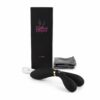 Double the Pleasure Black Rabbit With box and charging cable