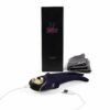 Dual Tongue Clit Vibrator Shadow Blue with box and charging cable