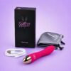 Flamingo Curve Vibrator Bright Pink
