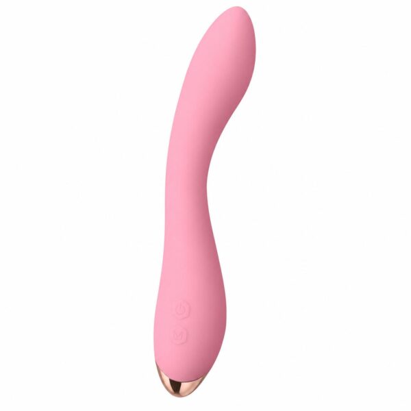 Flamingo Curved Vibrator Pink