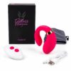 Pink Wearable Remote Vibrator with Box, Charger and Remote
