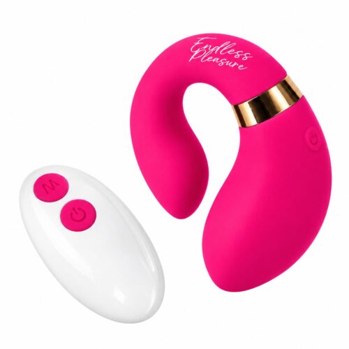 Pink Wearable Remote Vibrator