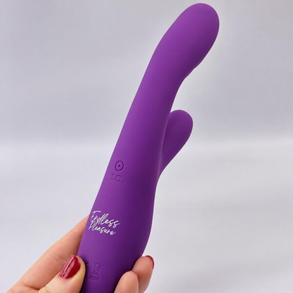 Purple Spark Dual Vibrator – Rechargeable Rabbit Massager