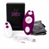 Purple remote Control Clit Stimulator with Box, Charger and Remote