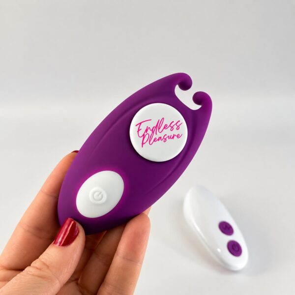 Purple remote Control Clit Stimulator