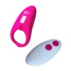 Remote Controlled Shark Cock Ring Pink