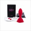 Rose Remote Control Anal Vibrator with Box, Remote and Charger