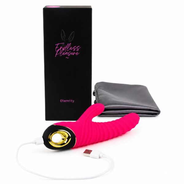 Sensational Pink Rabbit Vibrator with Box and Charger