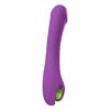 Silky Silicone Purple Vibrator