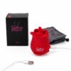 Silky Smooth Rose Stimulator with box and charging cable