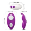 wearable remote controlled stimulator purple