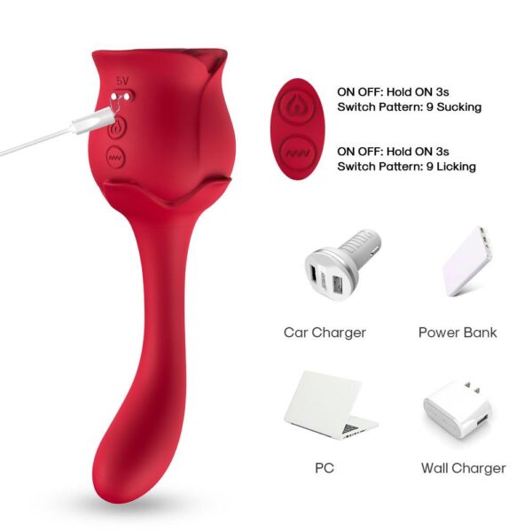 Rose Lover 2-in-1 Suction and Vibrating Stimulator (6)