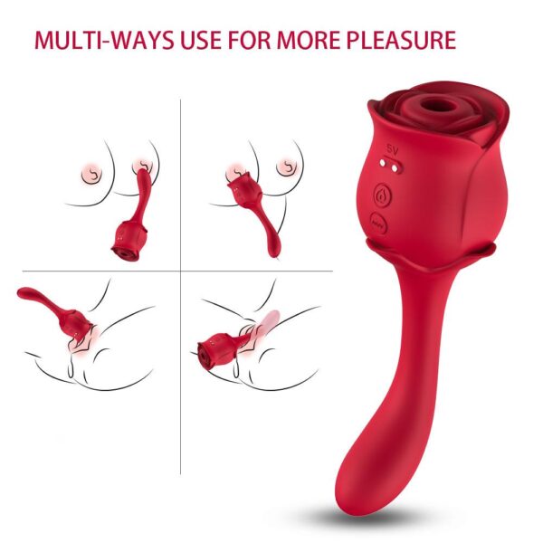 Rose Lover 2-in-1 Suction and Vibrating Stimulator (8)