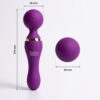 Freeza Purple Wand Vibrator Freeza Purple Wand Vibrator