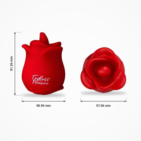 Smooth Tongue Rose Clitoral Stimulator (4)