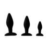Deep Pleasure Silicone Anal Butt Plug Set