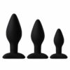 Deep Pleasure Silicone Anal Butt Plug Set