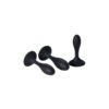 a003 Suction Cup Silicone Butt Plug Set