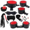 Black and Red BDSM Set