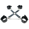 Cross Buckle Collar Set