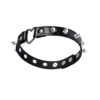 Heart-Shaped Punk Metal Rivet Collar
