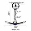 Jewelled Anchor Butt Plug(3)