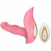 Remote Control Thrusting Prostate Massager Pink
