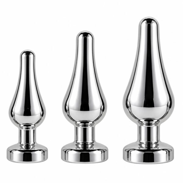 Silver Tanhua butt plugs
