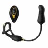 Thrusting Prostate Massager with Cock Ring & Remote Control Thrusting Prostate Massager with Cock Ring & Remote Control