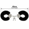 Black Fluffy Handcuffs