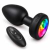 Light up remote control butt plug2