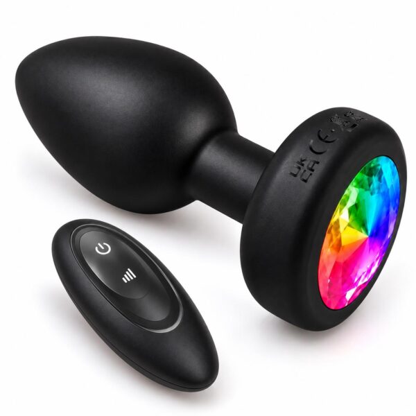Light up remote control butt plug2