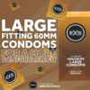 EXS Magnum 60mm Condoms 12 Pack