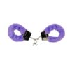 Purple Fluffy Handcuffs