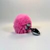 Pink Fury Bunny Tail Butt Plug