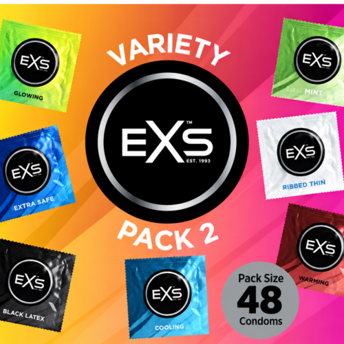 EXS Variety Condoms Pack of 48