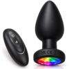 light up remote control butt plug1