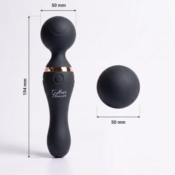 Freeza Black Wand Vibrator Freeza Black Wand Vibrator