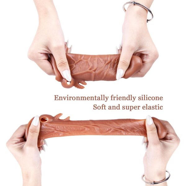 6.5 Inch Vibrating Penis Extension