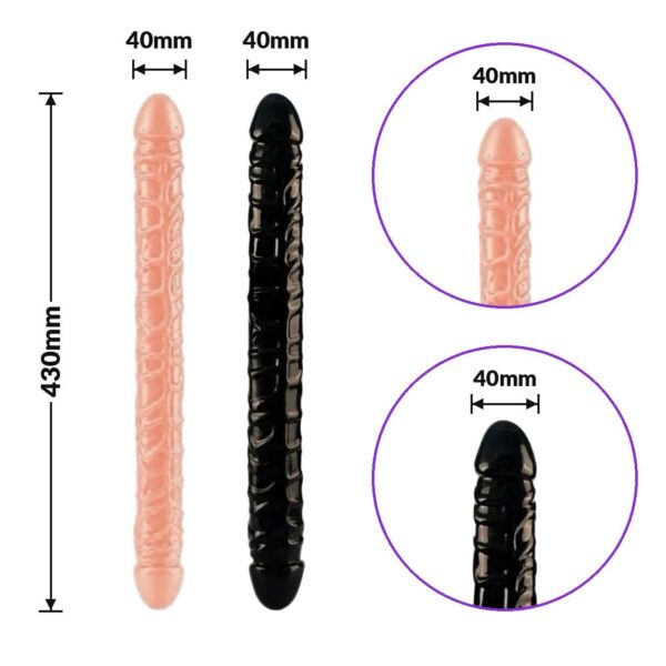 Double-Ended 17 Inch Dildo
