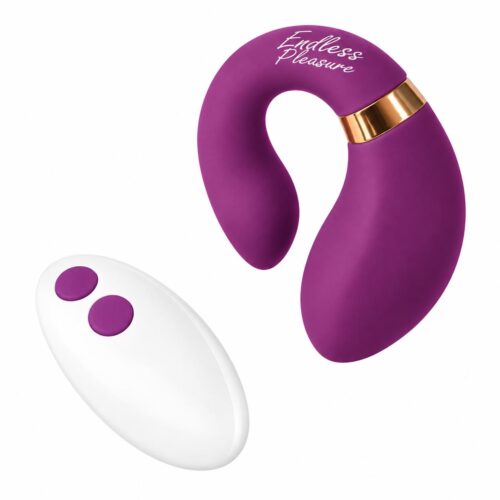 Purple Remote Wearable Couples Vibrator