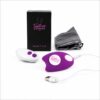 Purple Wearable Remote Stimulator with Box, Remote and Charger