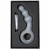 Vibrating Beaded Silicone Prostate Stimulator Black (1)