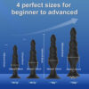 4-Piece Suction Cup Plug Set with Vibrator(5)