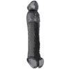 9 Inch Vibrating Black Beauty Enhancer1