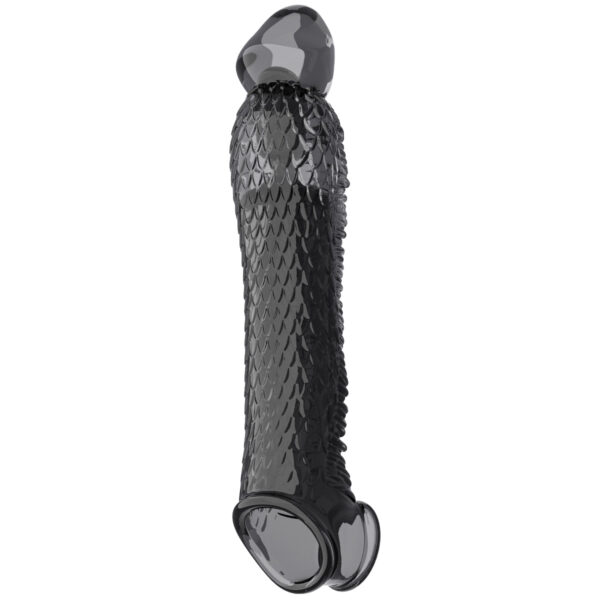 9 Inch Vibrating Black Beauty Enhancer1
