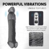 9 Inch Vibrating Black Beauty Enhancer3