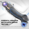 9 Inch Vibrating Black Beauty Enhancer4